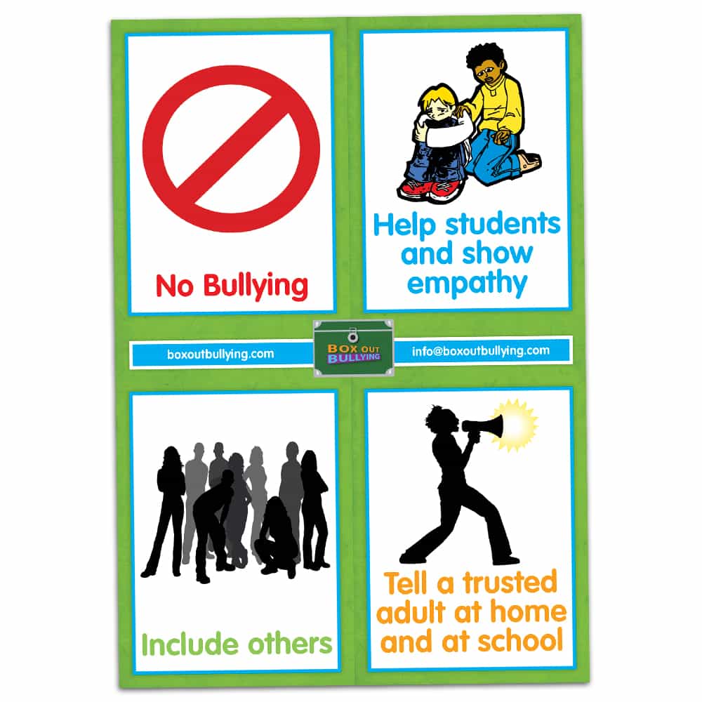 anti bullying posters for schools